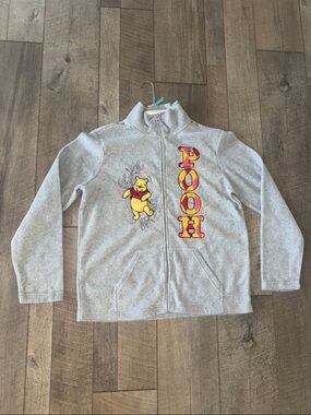 Disney Winnie the Pooh Fleece Zip Jacket (M)